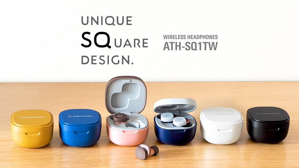 完全ワイヤレスイヤホン『ATH-SQ1TW』